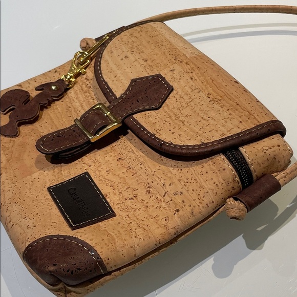 *NEW* Real Cork Crossbody Bag / Purse Made in Portugal 🇵🇹 Casa das Peles - Picture 10 of 14